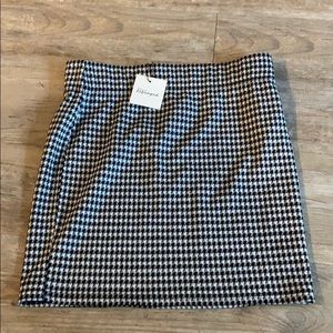 Plaid Skirt M